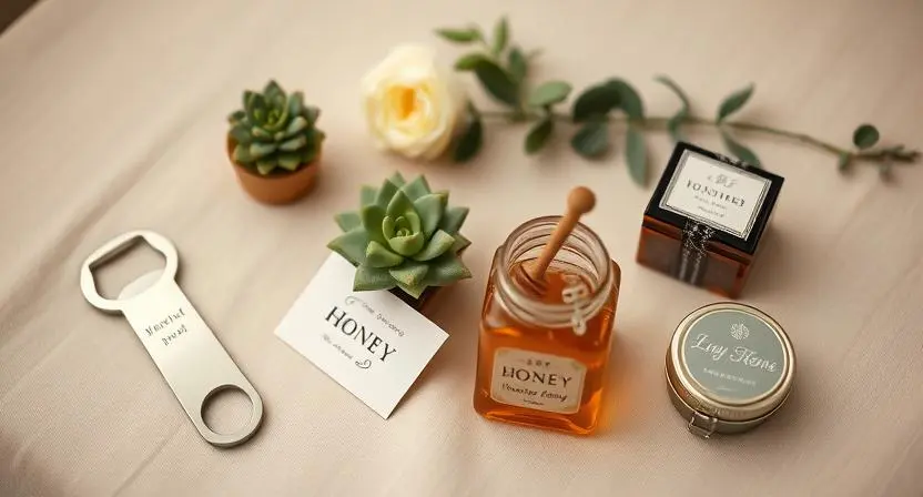 10 Unique & Affordable Wedding Gifts for Invitees That Guests Will Actually Keep