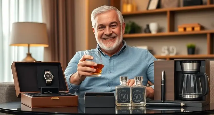 The Ultimate List: 10 Seriously Good Guy 50th Birthday Gift Ideas He'll Actually Use