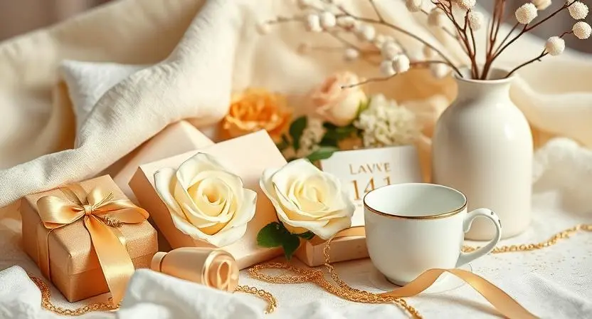 The Ultimate Guide to Finding the Perfect 14 Year Anniversary Gift (Hello, Gold & Ivory!)