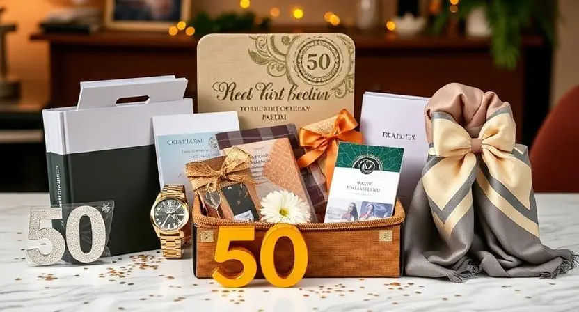 The Golden 10: Unforgettable 50th Birthday Gifts They'll Actually Cherish