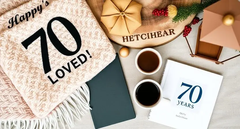 The Ultimate List of 10 Thoughtful 70th Birthday Gifts They'll Cherish