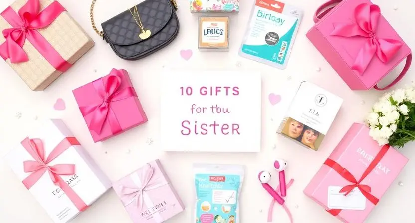Stop Stressing! 10 Perfect Gifts for Sister That'll Win Her Birthday