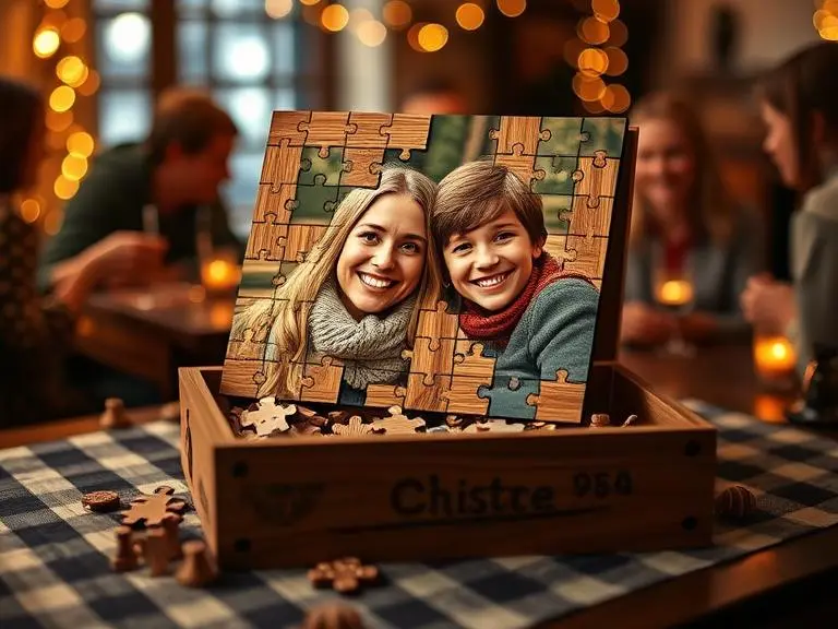 Personalized Wooden Photo Jigsaw Puzzle