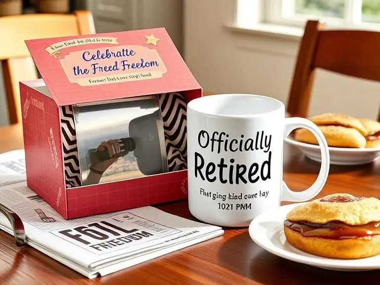 Personalized 'Retired' Mug for humor