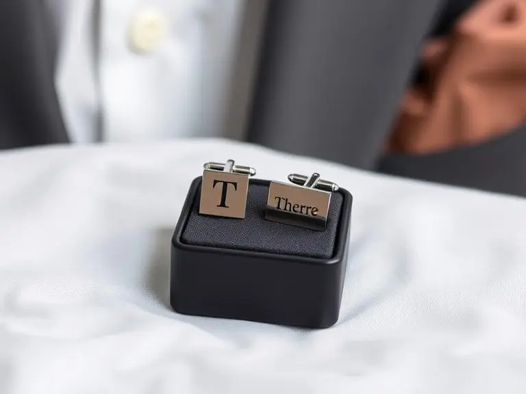 Personalized Stainless Steel Cufflinks