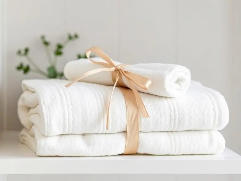 Natural Linen Bath Towel Set