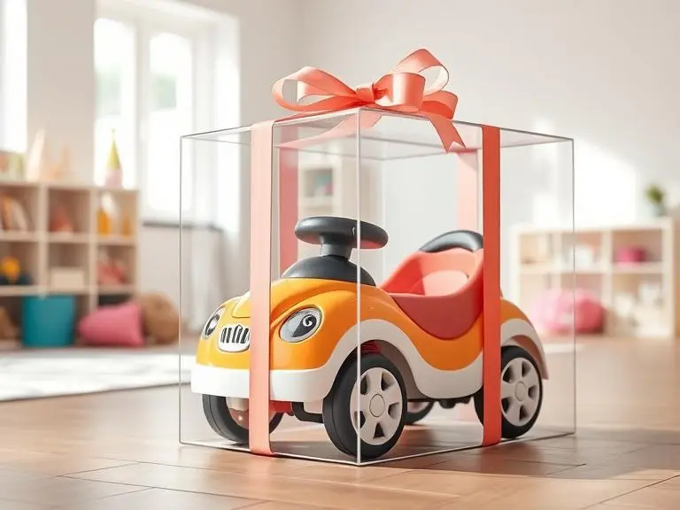 Toddler push-along ride-on toy car