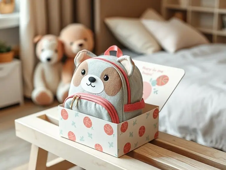 Cute animal themed toddler backpack
