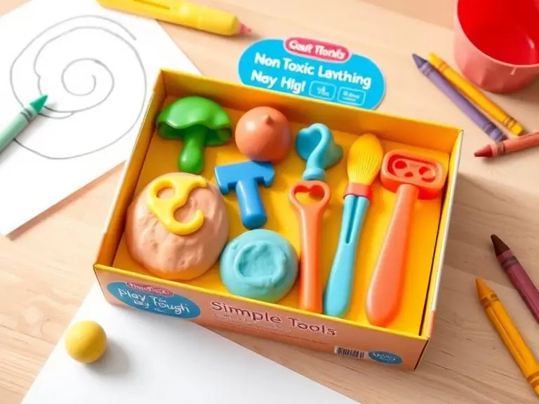 Toddler play dough and molding kit
