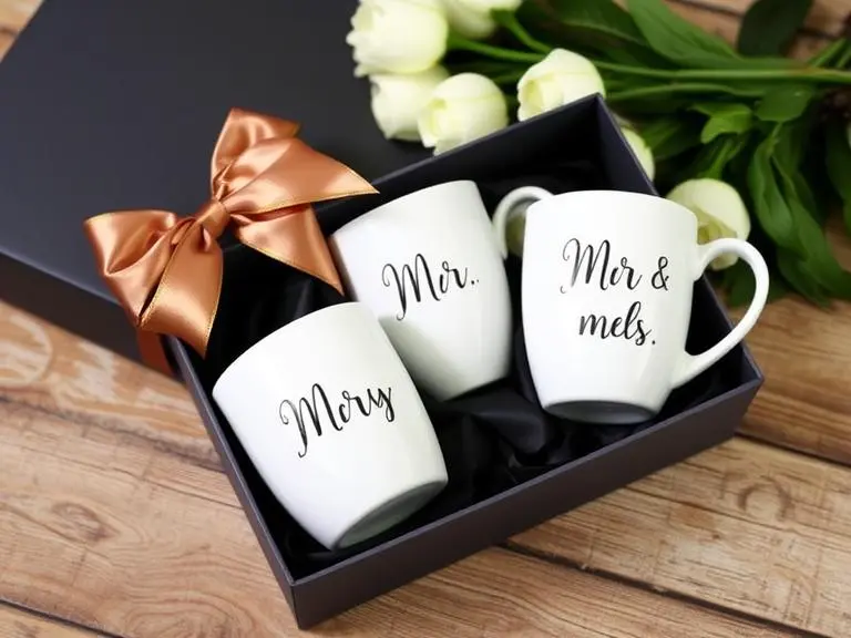 Personalized Couple Mugs Set