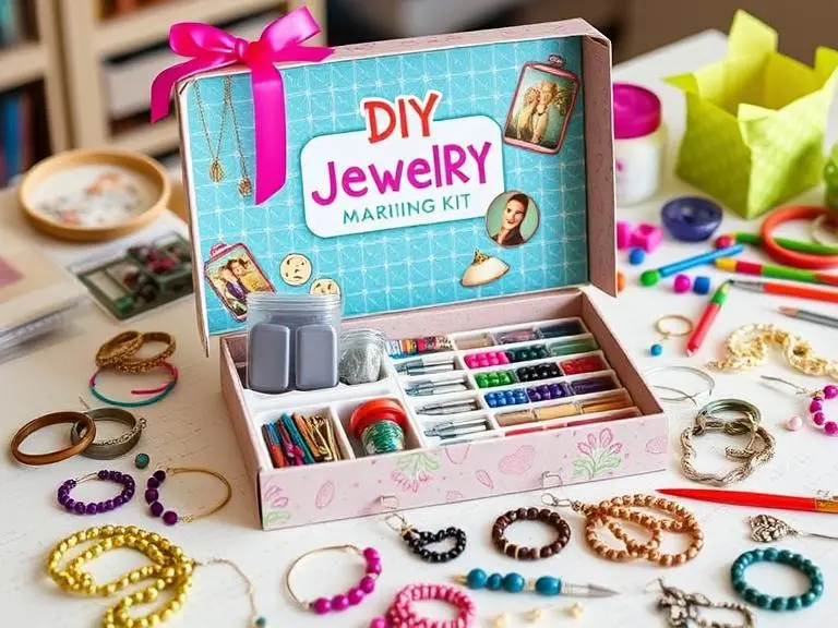 DIY Jewelry Making Kit - Hobby Gift