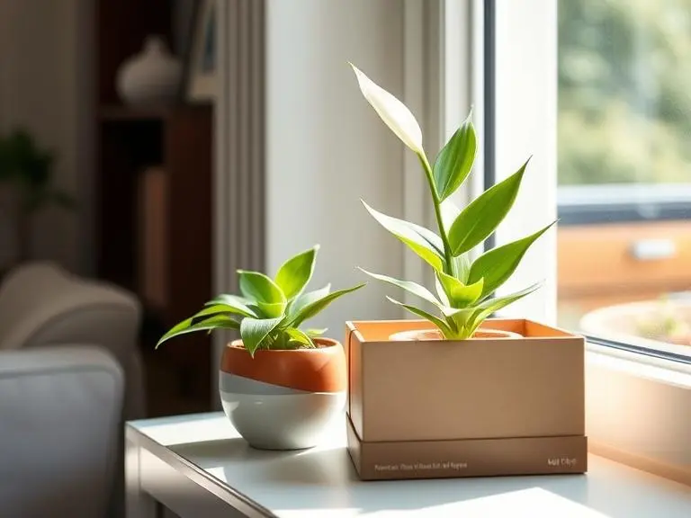 Indoor Decorative Plant with Pot - Home Decor Gift