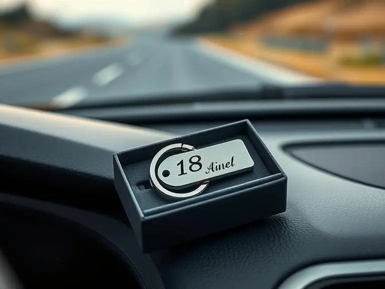 Personalized Engraved Keychain