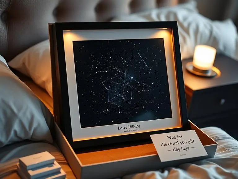 Custom Star Map of Birth Date