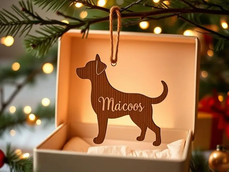 Personalized Dog Breed Ornament for Christmas tree