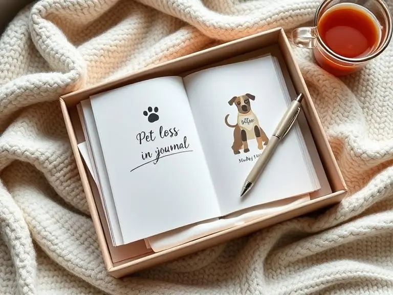Pet Loss Grief Journal for coping