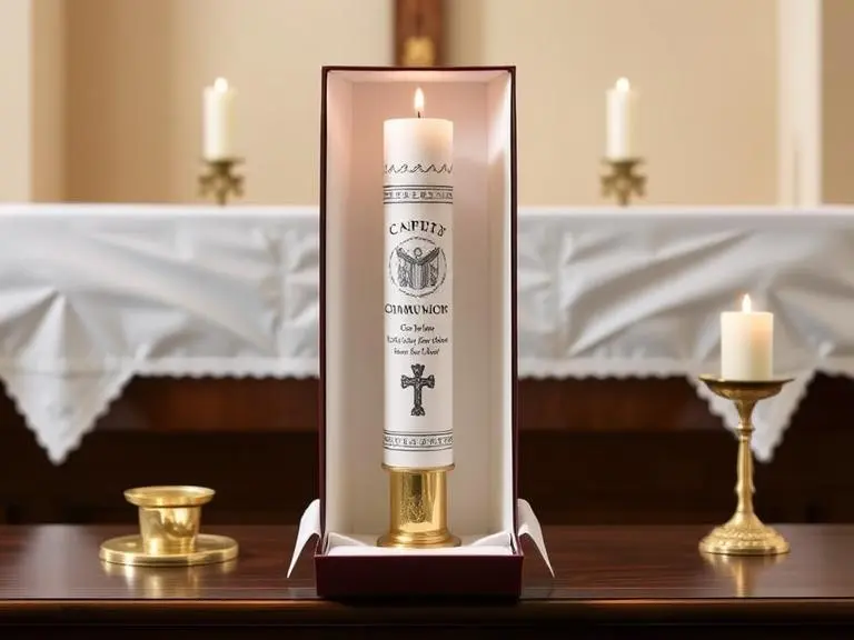 Personalized Communion Candle