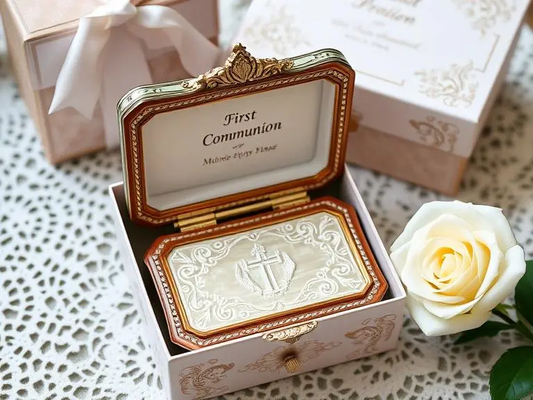 First Communion Keepsake Box