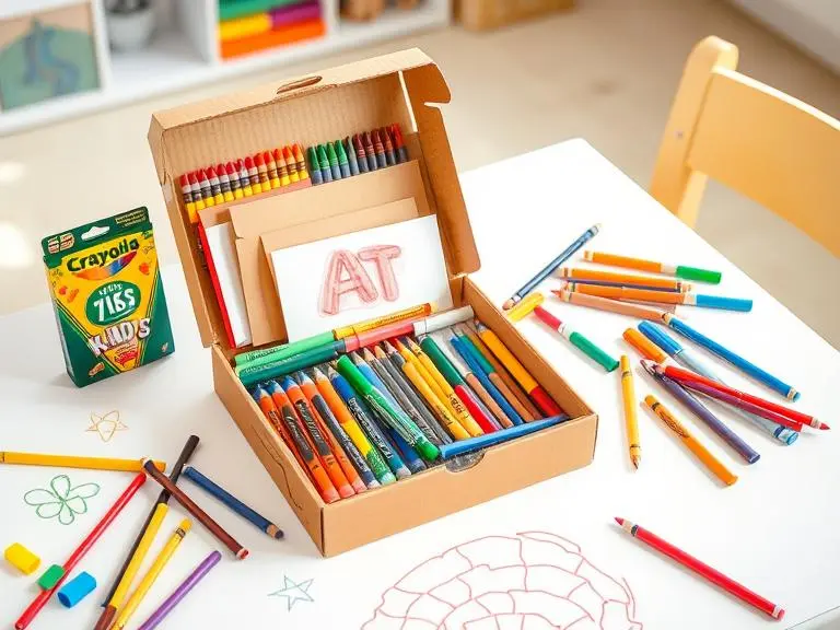 Art Supplies Kit Kids