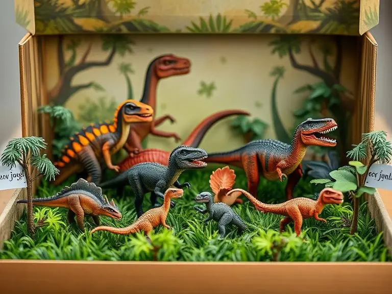 Dinosaur Toy Set