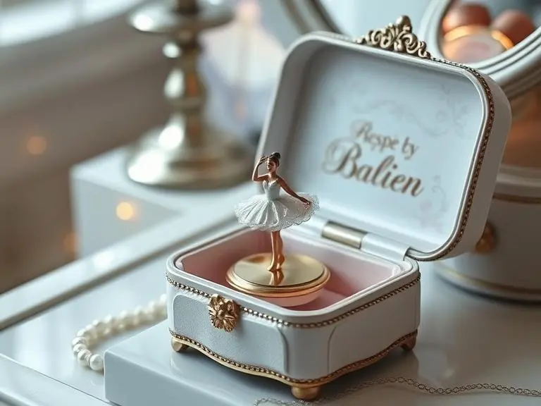 Jewelry Box with Ballerina