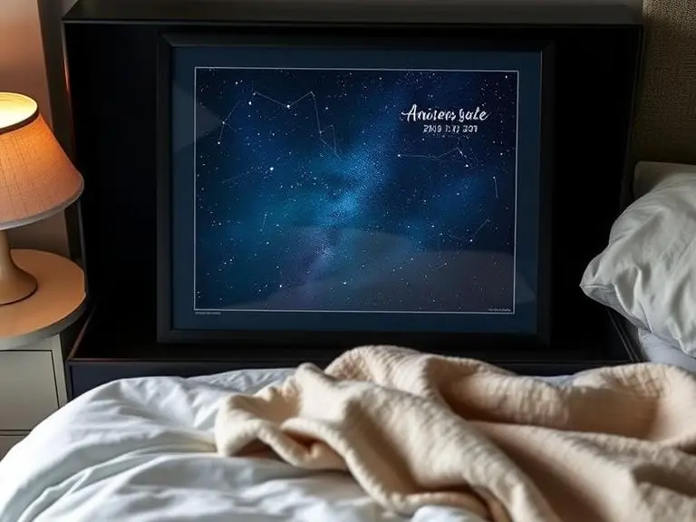 Custom Star Map of Special Date