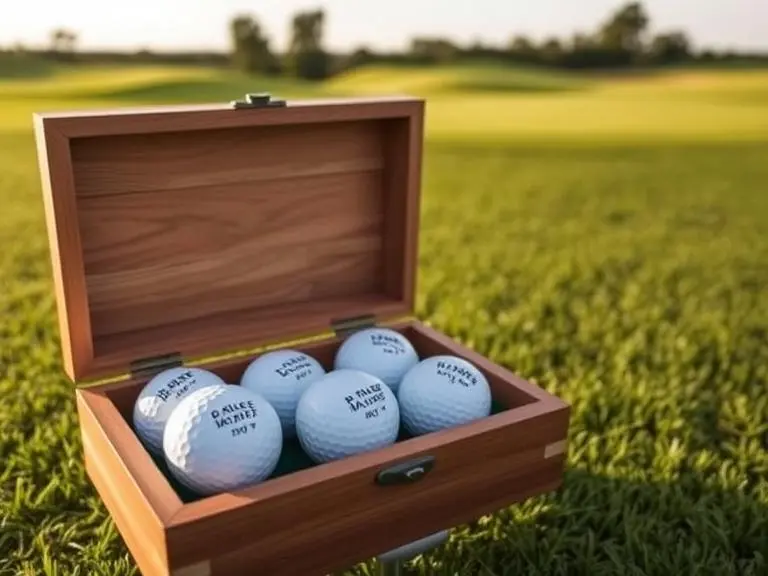 Personalized Golf Balls Set