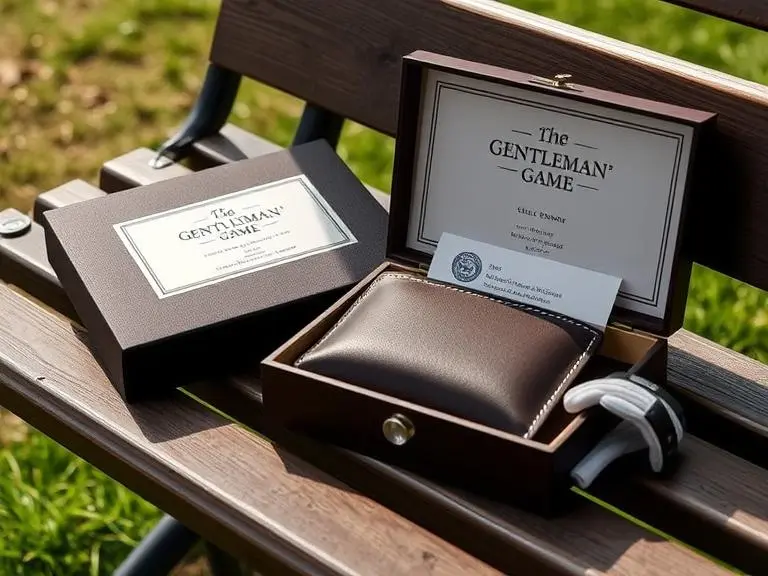 Golf Scorecard Holder Leather