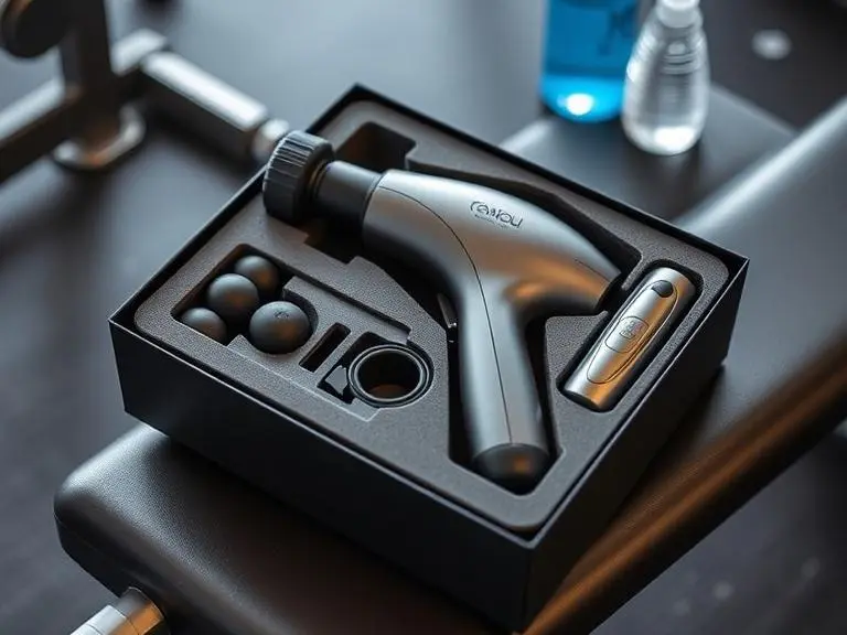 Portable massage gun for athletes