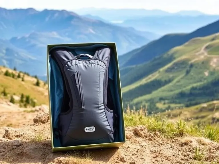 Hydration backpack for trail running