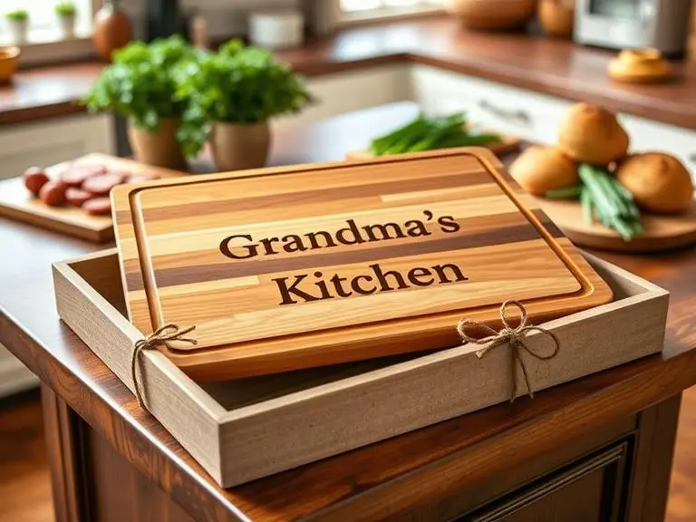 Personalized Grandma's Kitchen cutting board