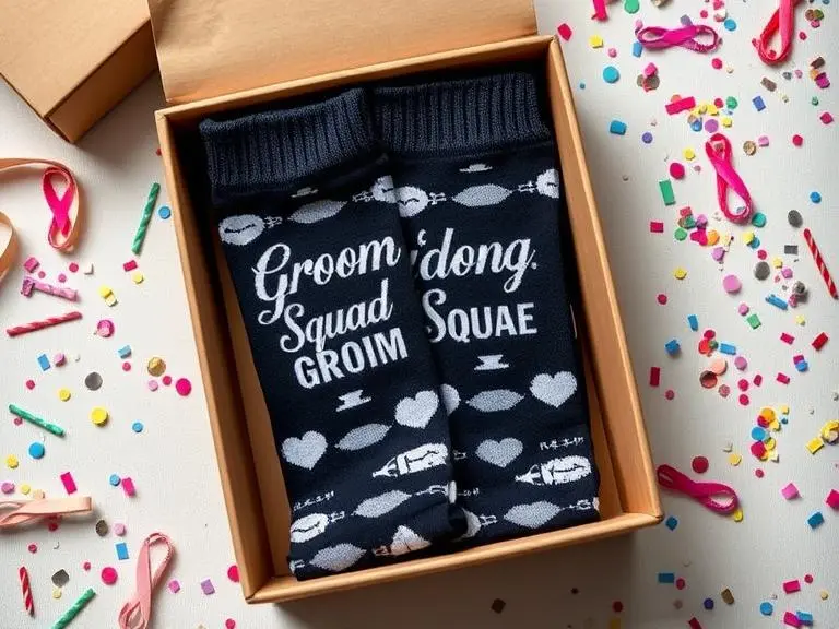 Custom Wedding Socks