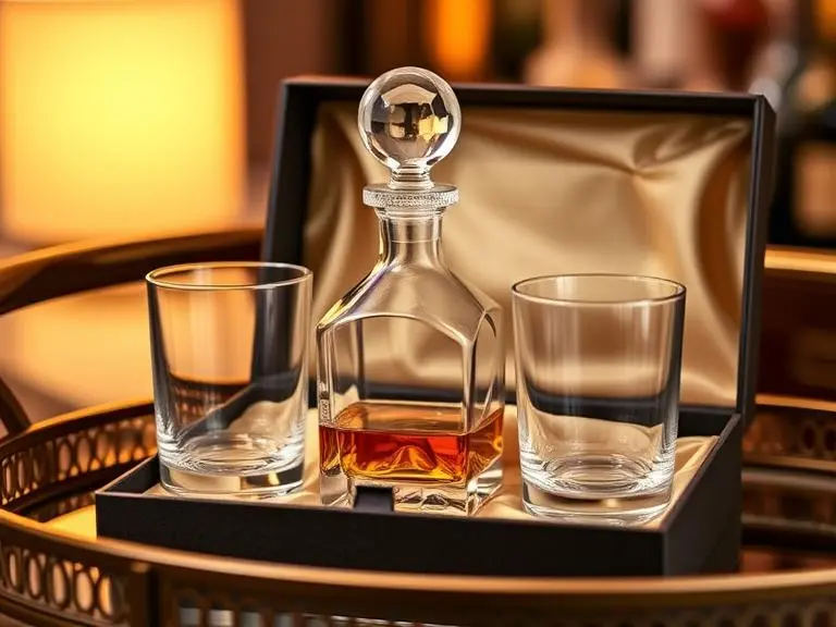 Mini Whiskey Decanter Set