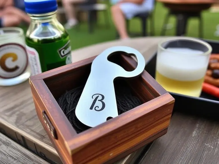Personalized Bottle Opener Keychain