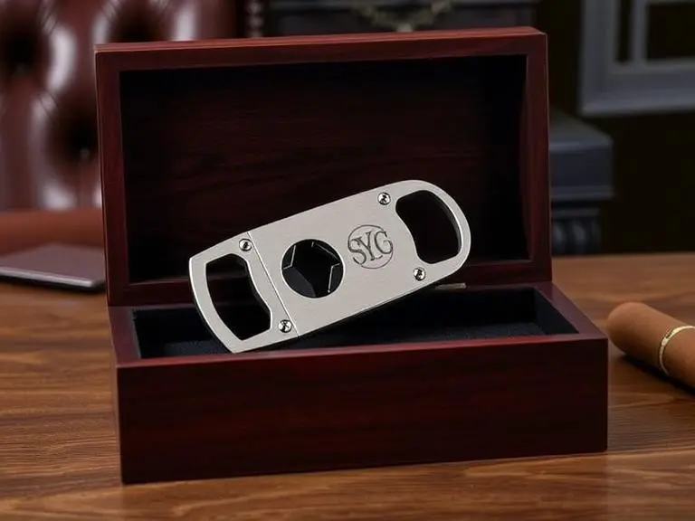 Monogrammed Cigar Cutter