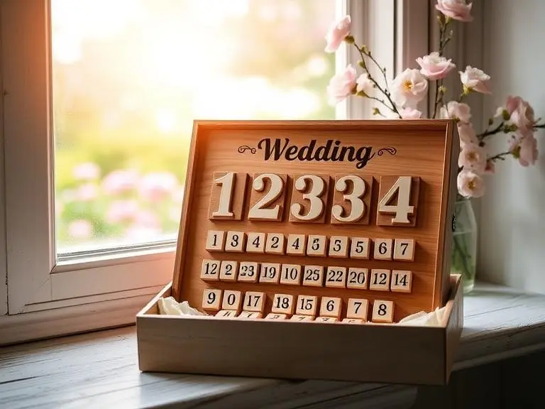 Wedding Countdown Calendar