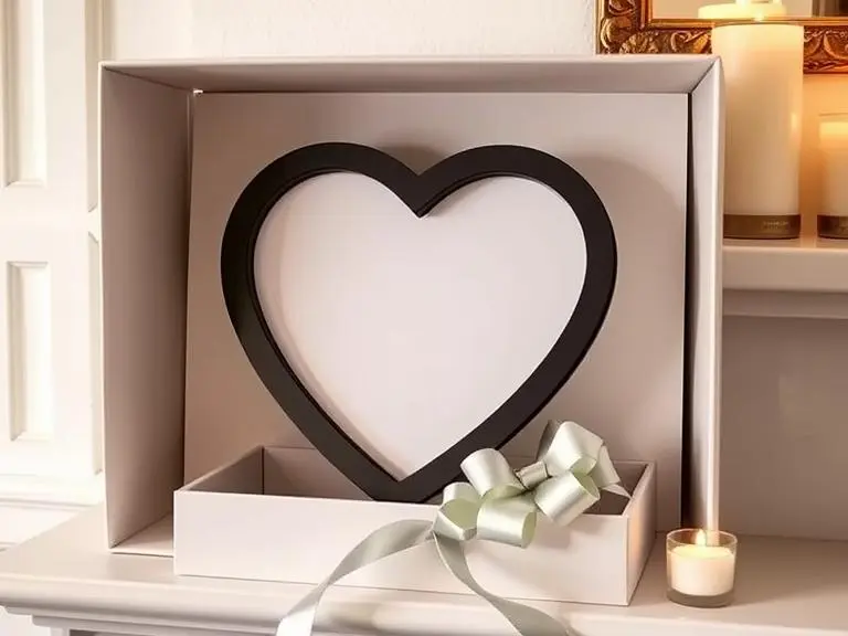 Heart-Shaped Photo Frame