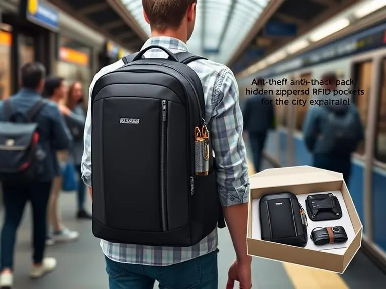 Anti-Theft Backpack