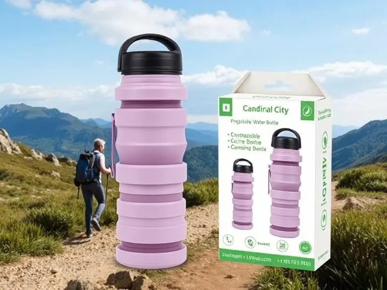 Collapsible Silicone Water Bottle