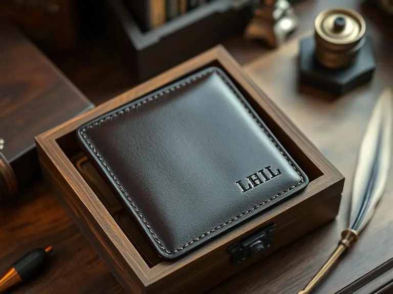 Personalized Leather Wallet