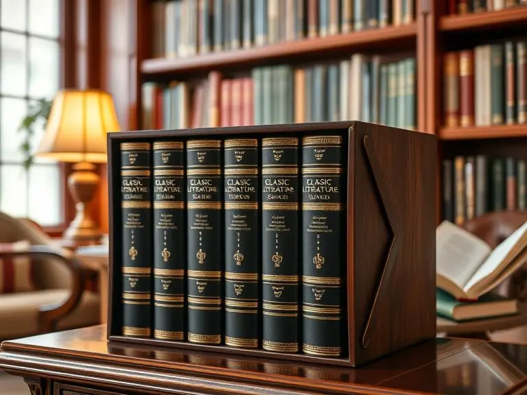 Classic Literature Hardcover Book Set