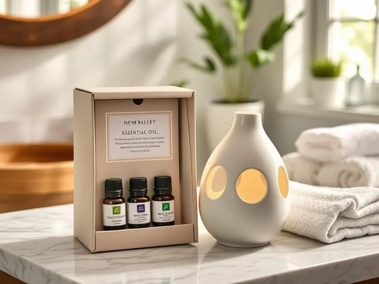 Essential Oil Diffuser and Oils Set