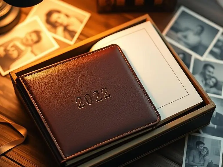 Personalized Leather Photo Album