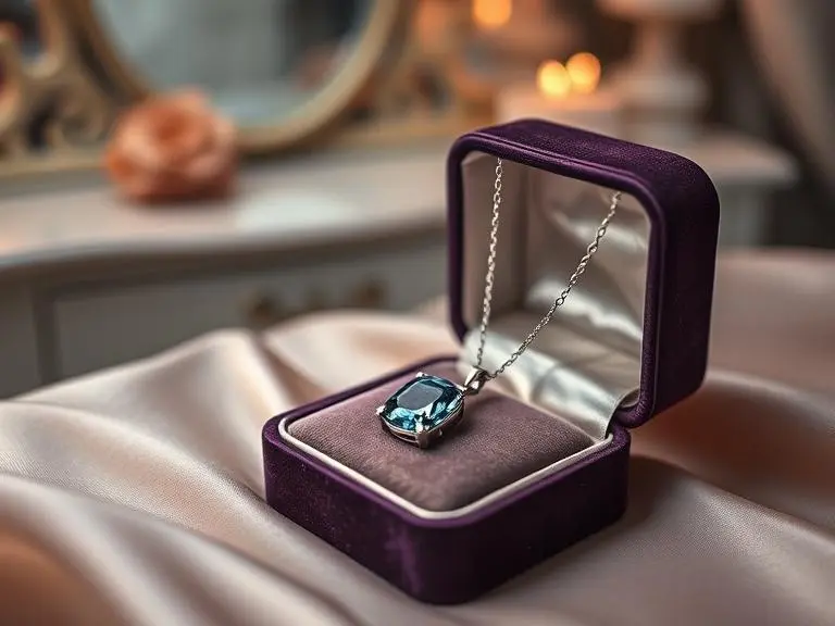 Sterling Silver Birthstone Pendant Necklace