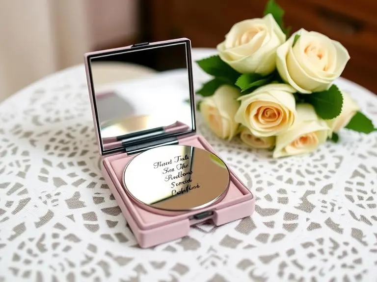 Custom Engraved Compact Mirror