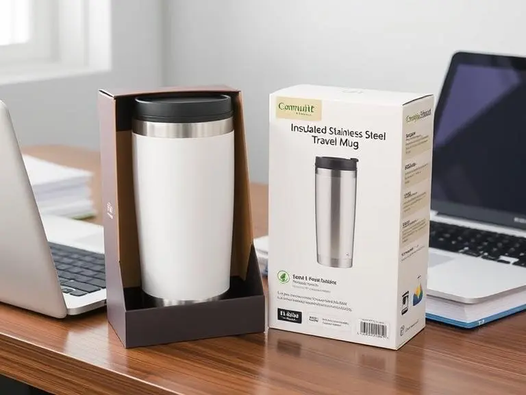 Insulated Stainless Steel Travel Mug
