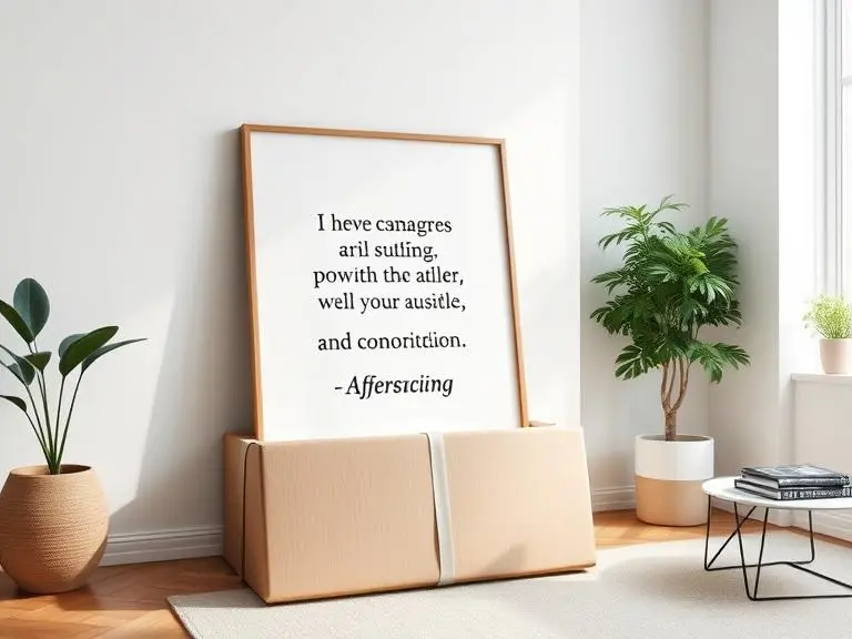 Inspirational Quote Canvas Wall Art