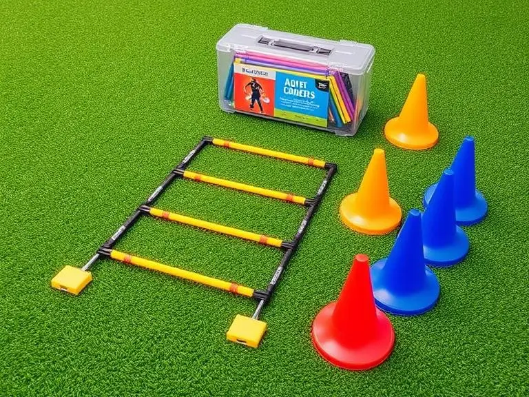Agility Ladder Football Cones Set