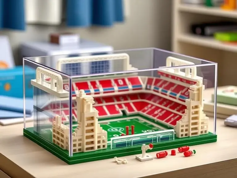Football Stadium Building Blocks Toy