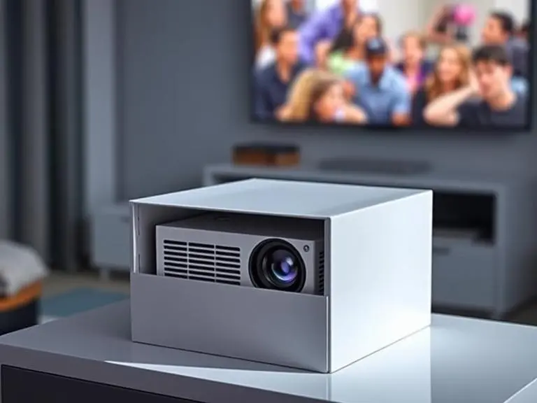 Mini Portable HD Projector for movie nights